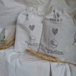 Saco Memória ( saco de algodão + nome personalizado)